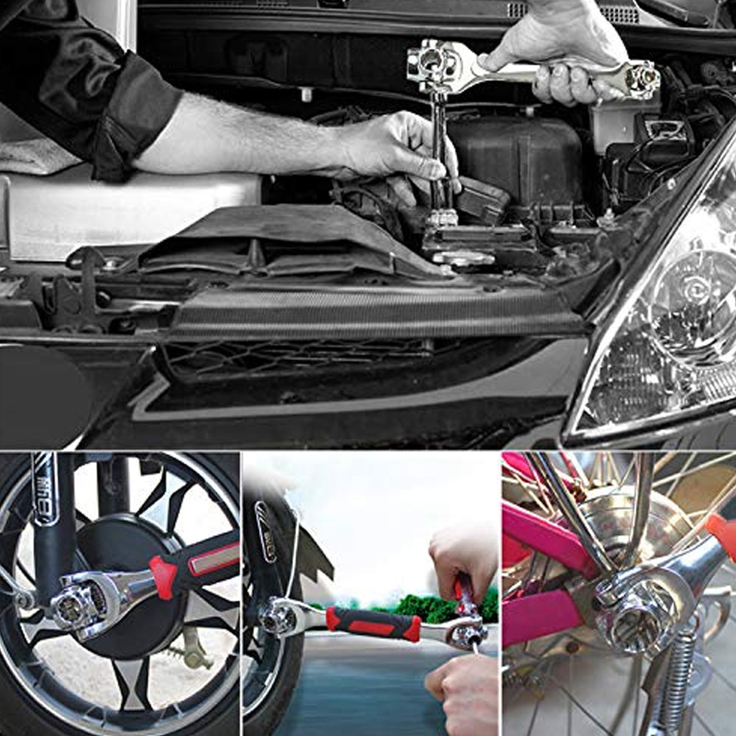 48-in-1 Universal Car Repair Socket Wrench