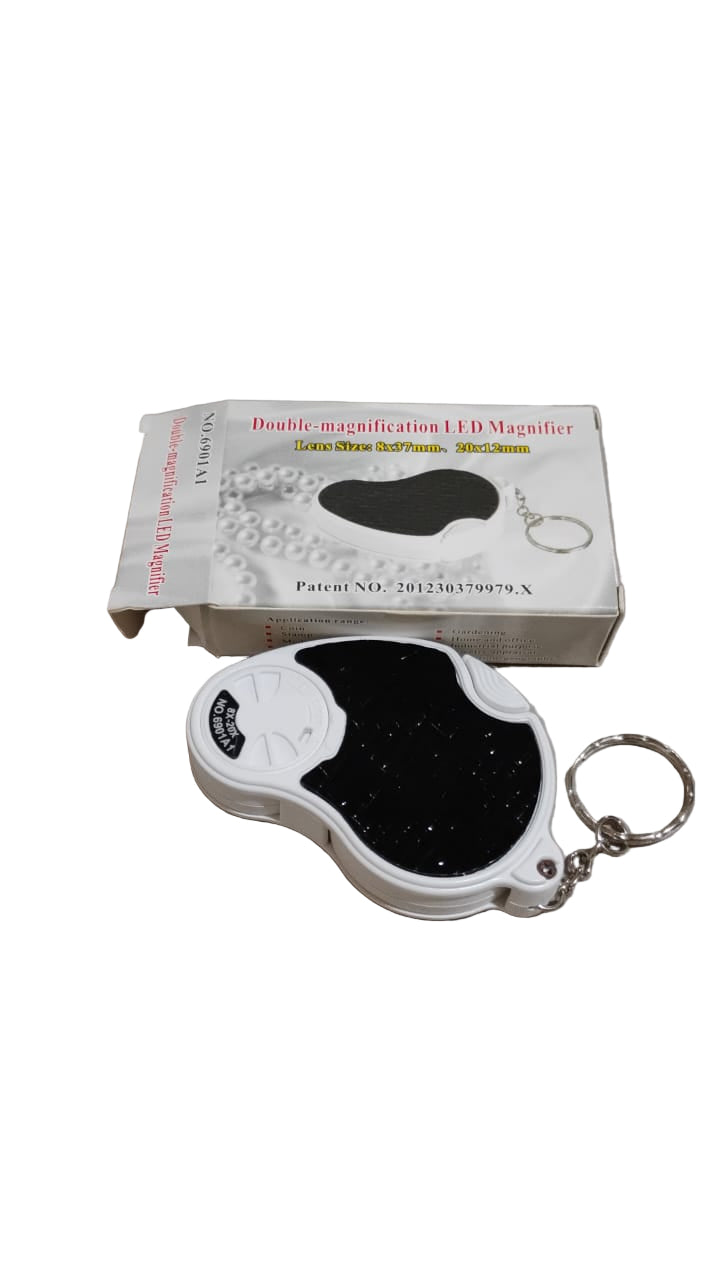 Double-magnification Led Magnifiers With Light (1 Pc Small) Wukusy