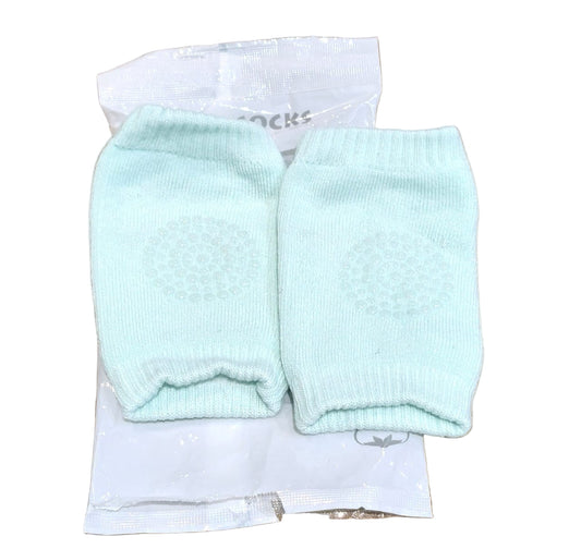 Mint Green Toddler Wool Knit Leg Warmer (Knee Guard) Wukusy