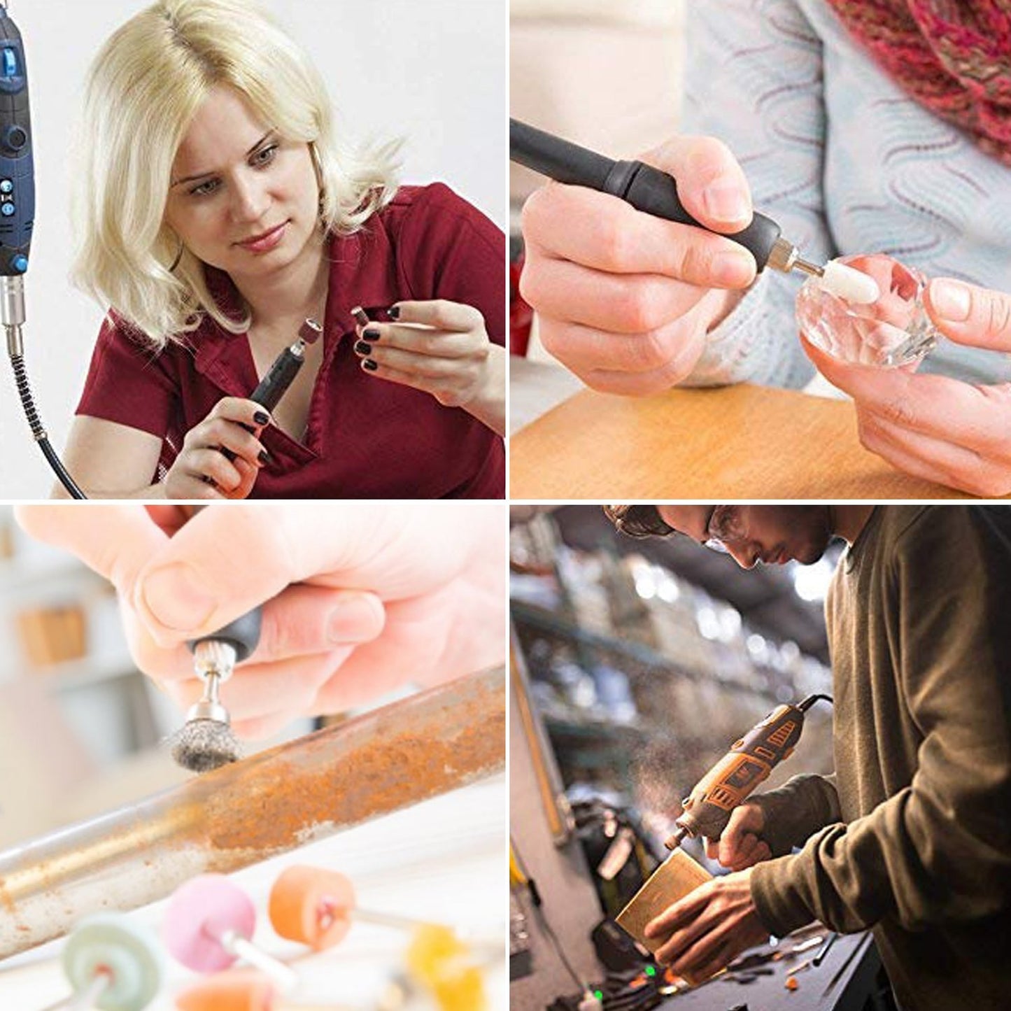 Piece Rotary Tool Accessories Kit