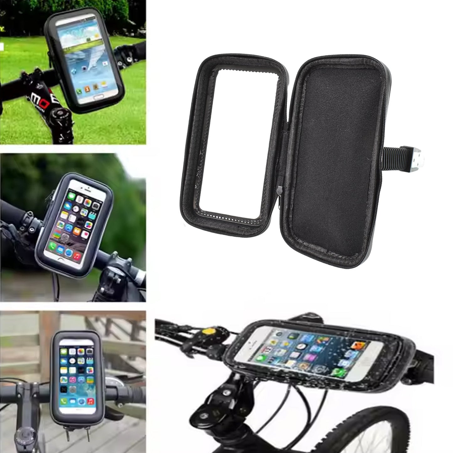 Phone holder -Weather Resistant Bike Mount Wukusy