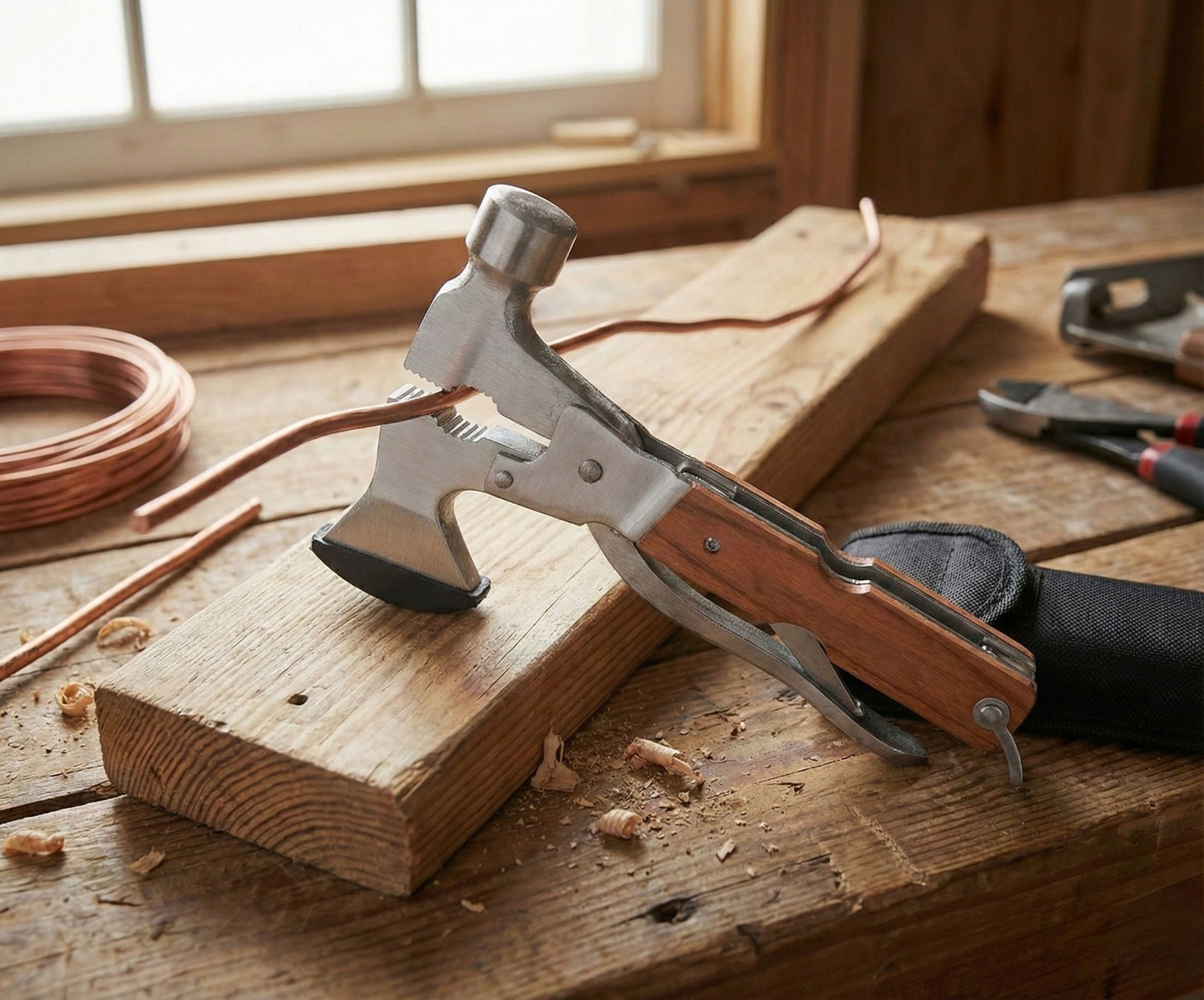 All in-one hammer multitool
