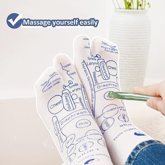 Full Reflexology Acupressure Therapy Socks - BuyItOnline