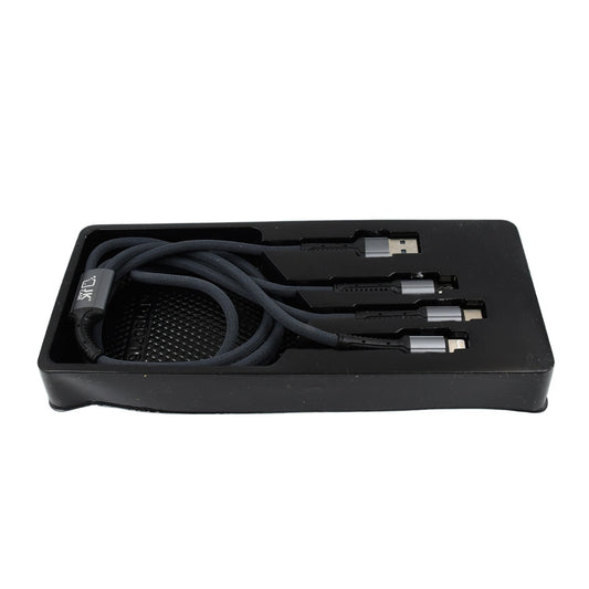Fast Charge 3-in-1 Charging Cable – 120cm Wukusy