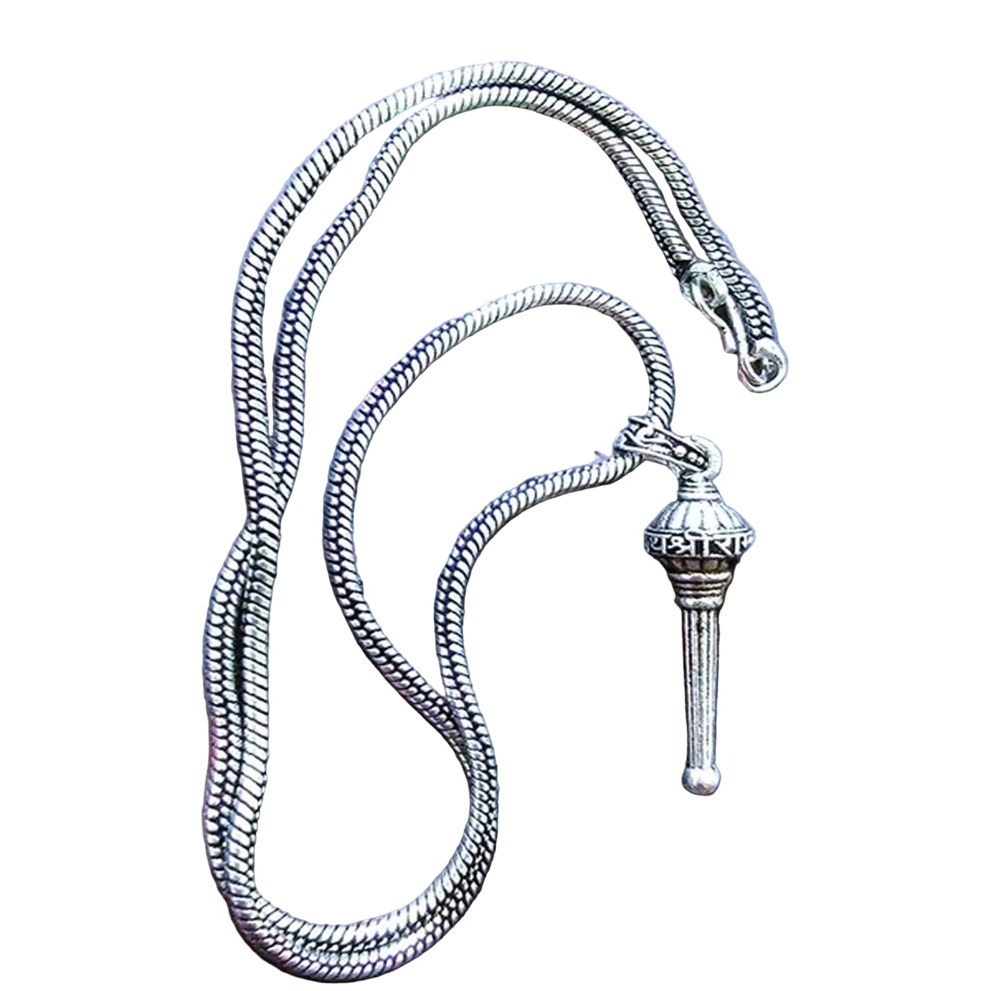 Lord Hanuman Gada Pendant With Chain