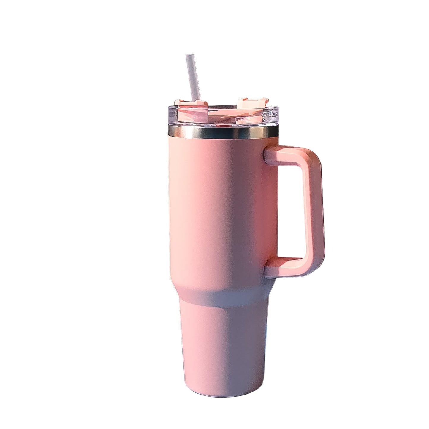 Peach Extra Large Insulated Travel Mug (1200ml - 1 Pc) Wukusy