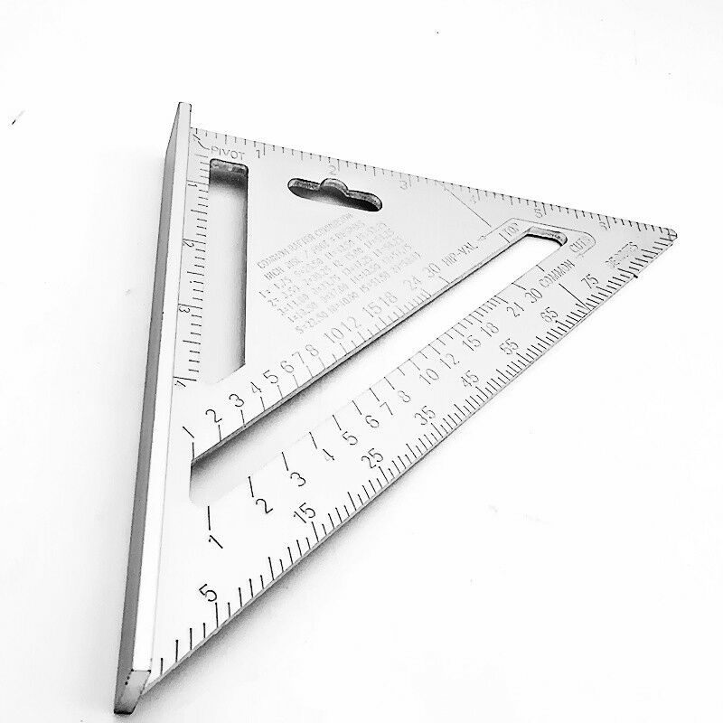 Lightweight Double-Sided Triangle Scale Ruler