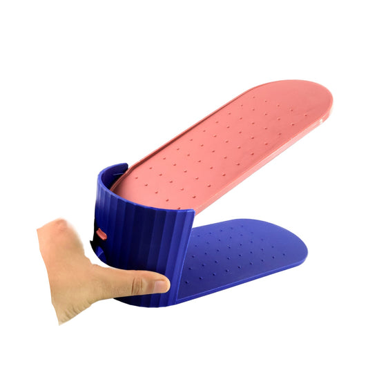 Plastic Shoe Slot Organizer Stand Rack (1 Pc) Wukusy