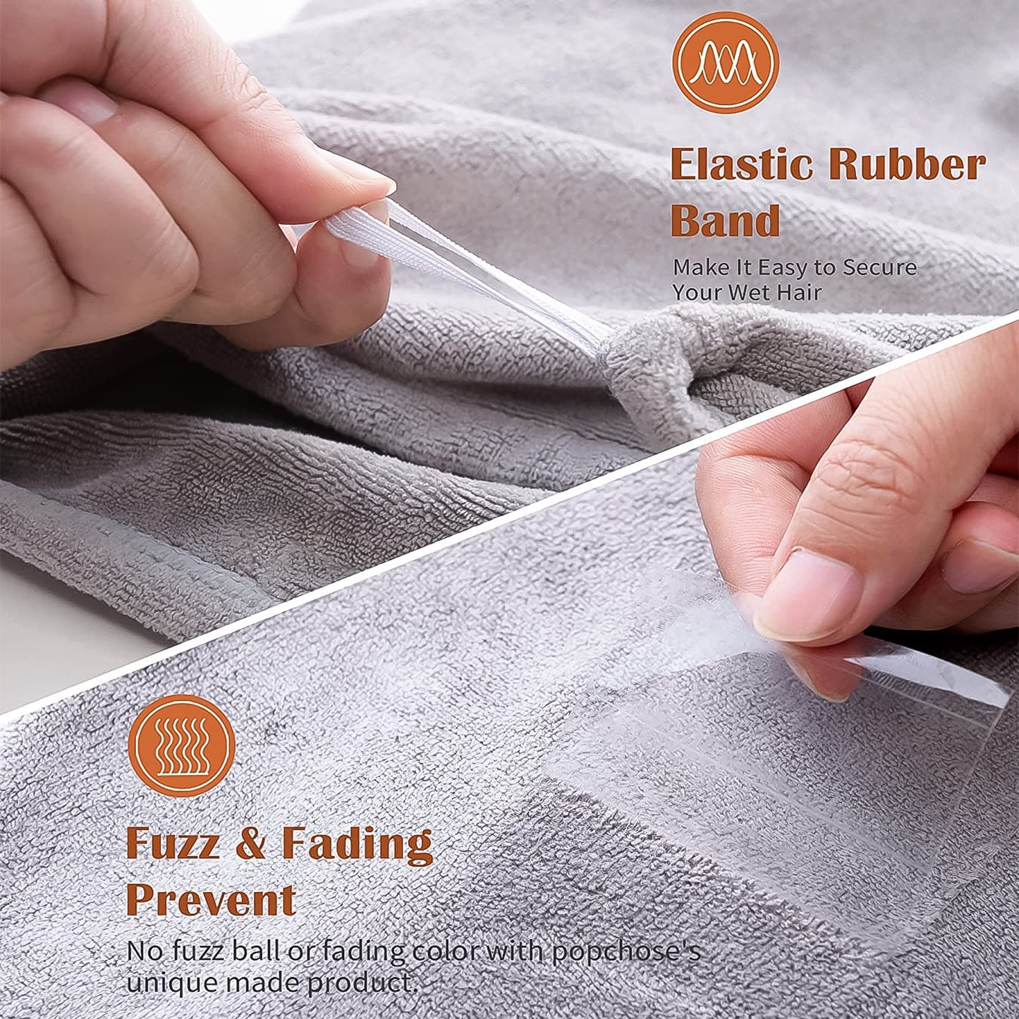 Quick-Dry Turban Microfiber Hair Towel - BuyItOnline