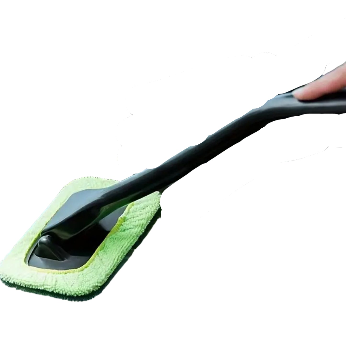 Windshield Clean Car Glass Cleaner Wiper With Microfiber Cloth (1 Pc 38 Cm Long)