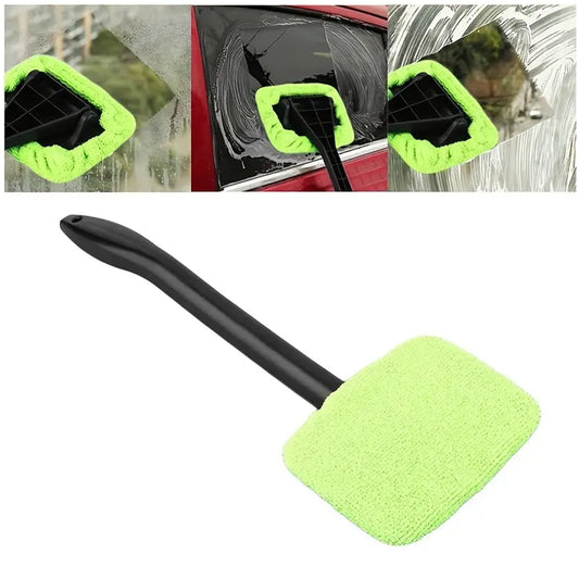 Windshield Clean Car Glass Cleaner Wiper With Microfiber Cloth (1 Pc 38 Cm Long) Wukusy