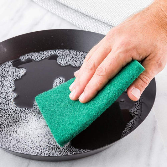 Scrub Sponge Cleaning Pads – Aqua Green.