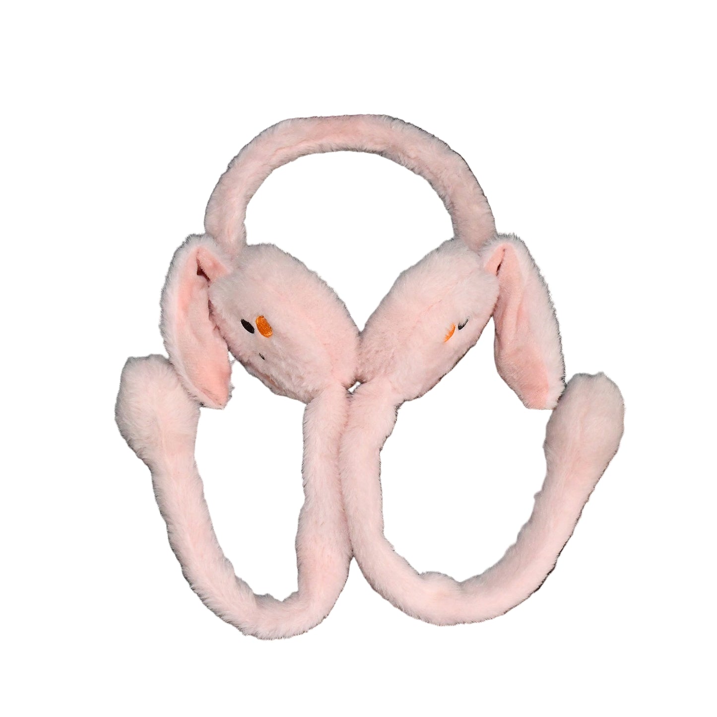 Cute Jumping Rabbit Ear Plush Winter Earmuffs - BuyItOnline