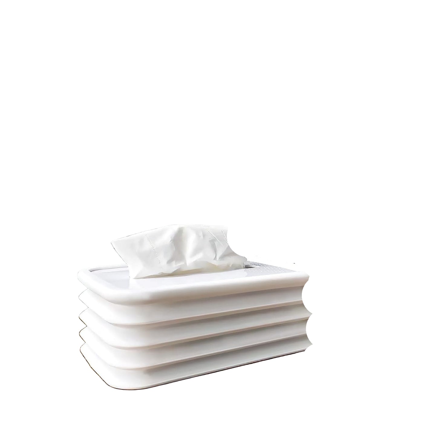 Tissues Holder Silicone Simple Tissue Box Tissues Cylinder Tissues Cube Box Tissue Holder For Bathroom Office Car Bedroom For Bathroom Room Office Car