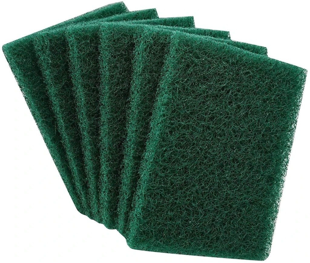 Scrub Sponge Cleaning Pads – Aqua Green.