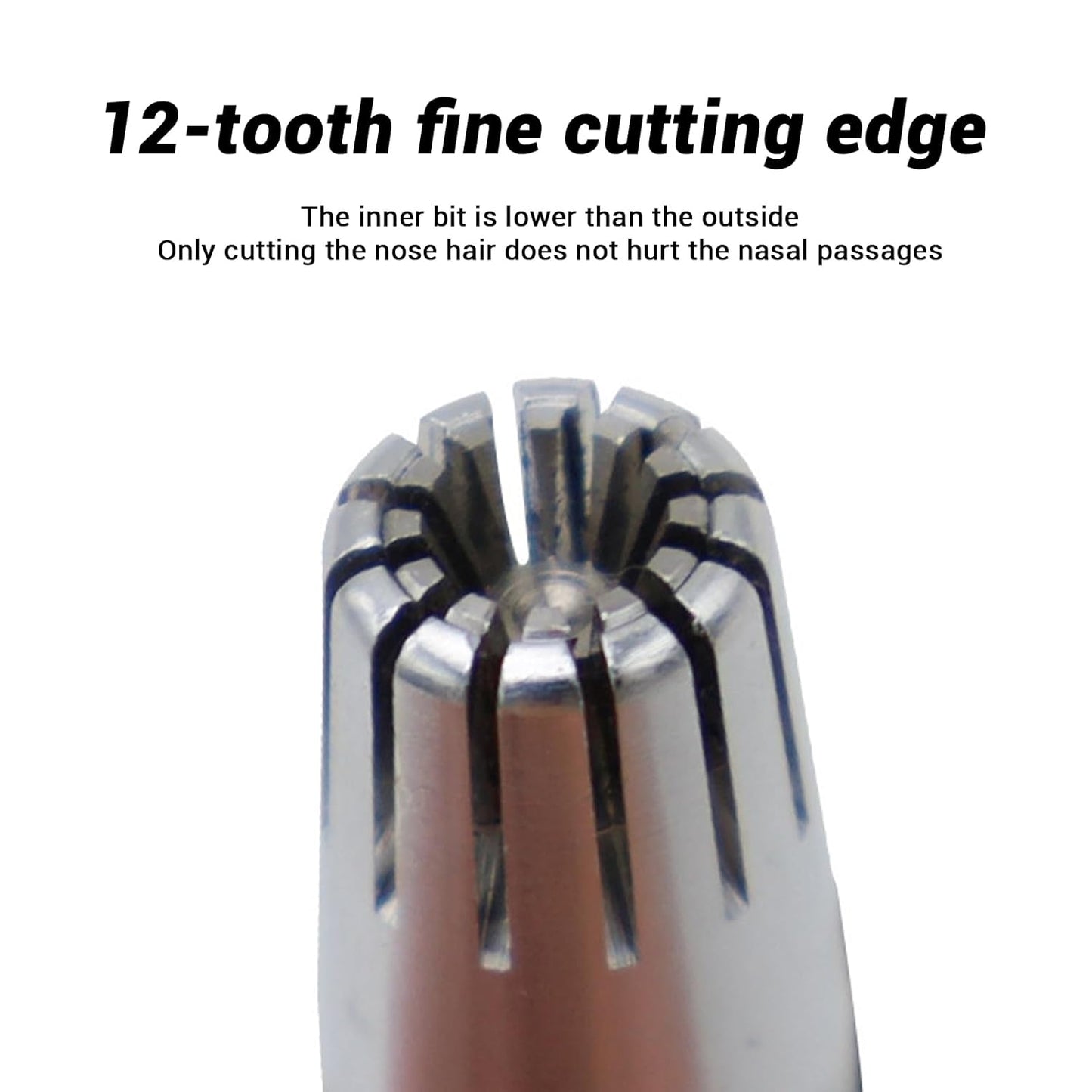 Stainless Steel Painless Nose Hair Remover