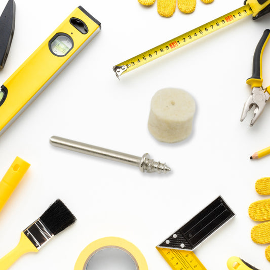 Rotary Tool Wool Felt Polishing Pads - BuyItOnline