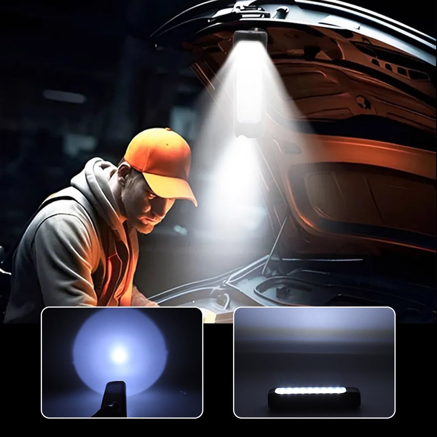 3 Modes Outdoor Indoor Hanging Solar Light Small 18led 1 Big Led Wukusy