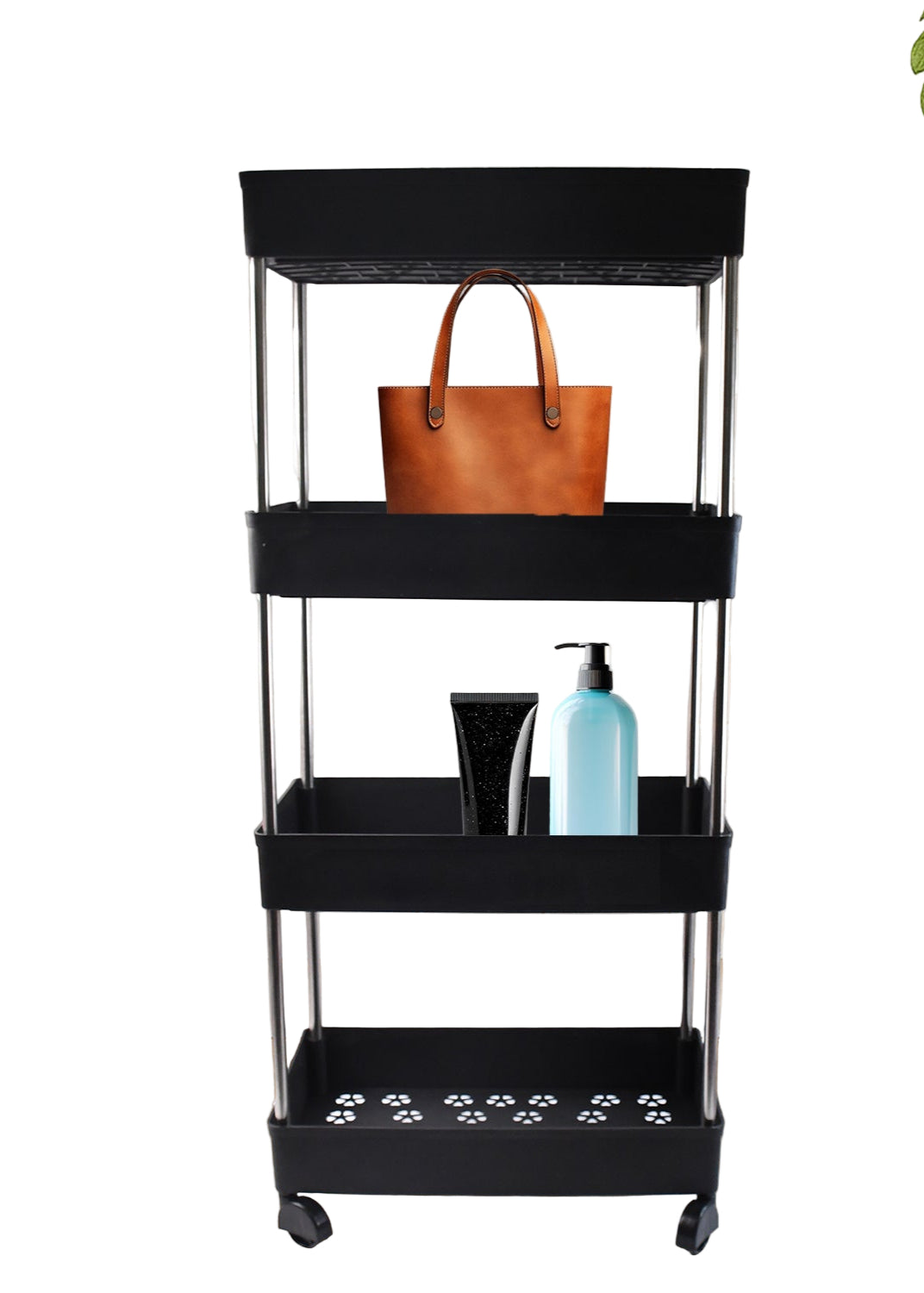 Movable Storage Rack Trolley.