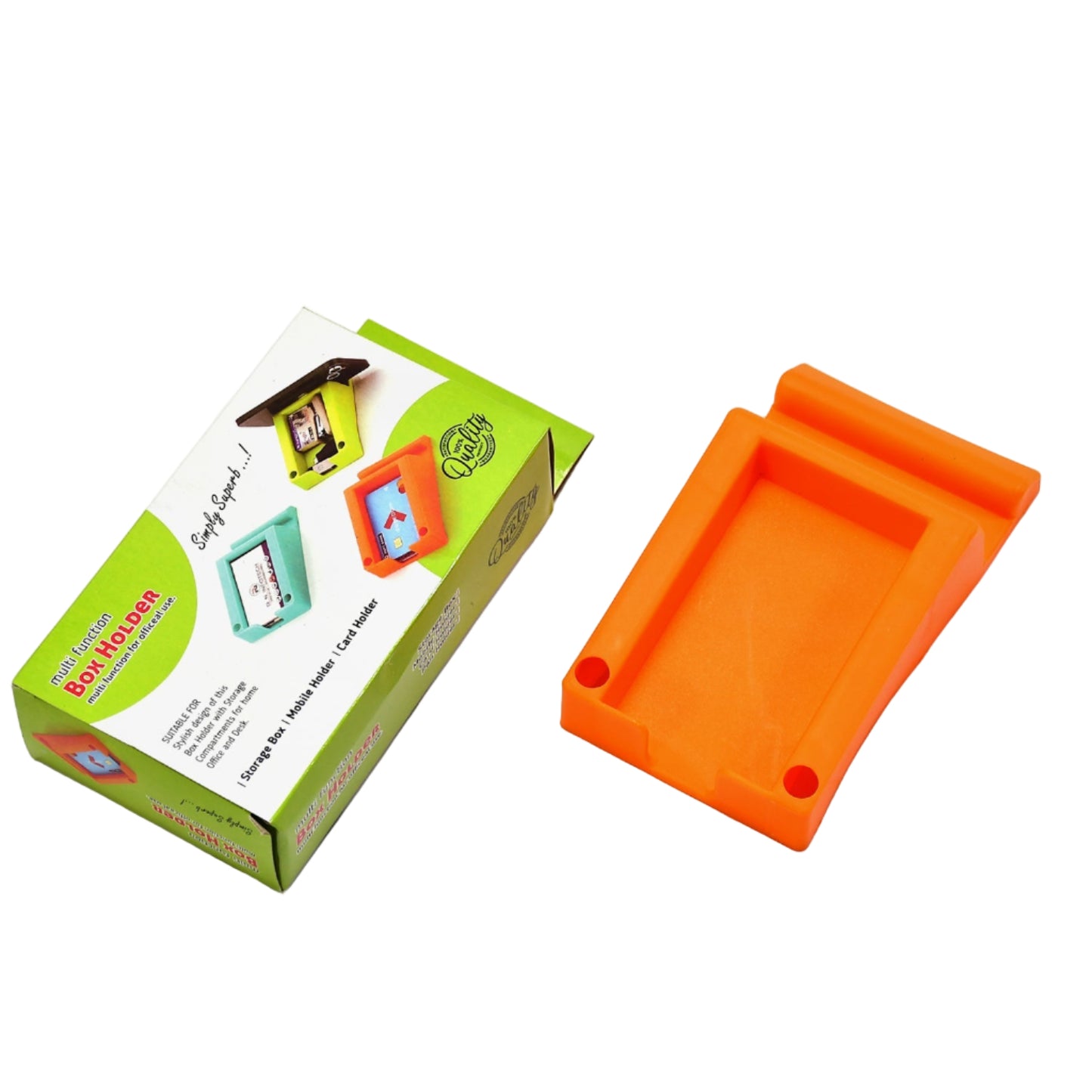 Business Card Mobile Holder Plastic Multi-function Use ( 1 Pcs )