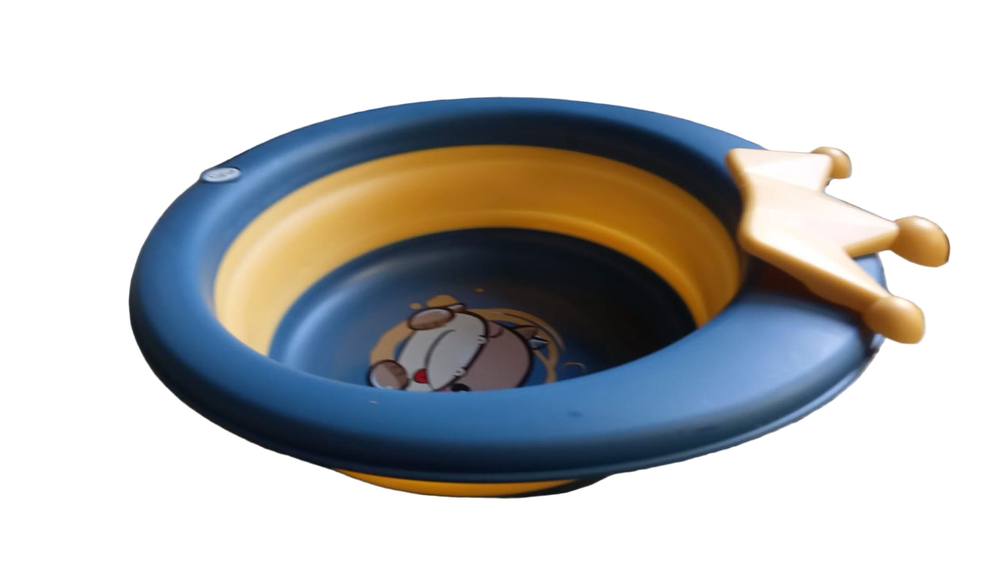 Cartoon Baby Foldable Wash Basin