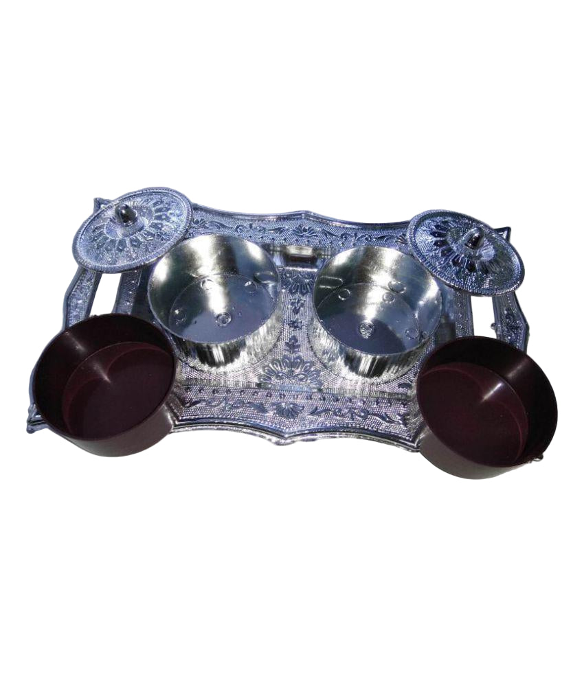 Multipurpose Decorative Mukhwas & Dry Fruit Serving Tray.