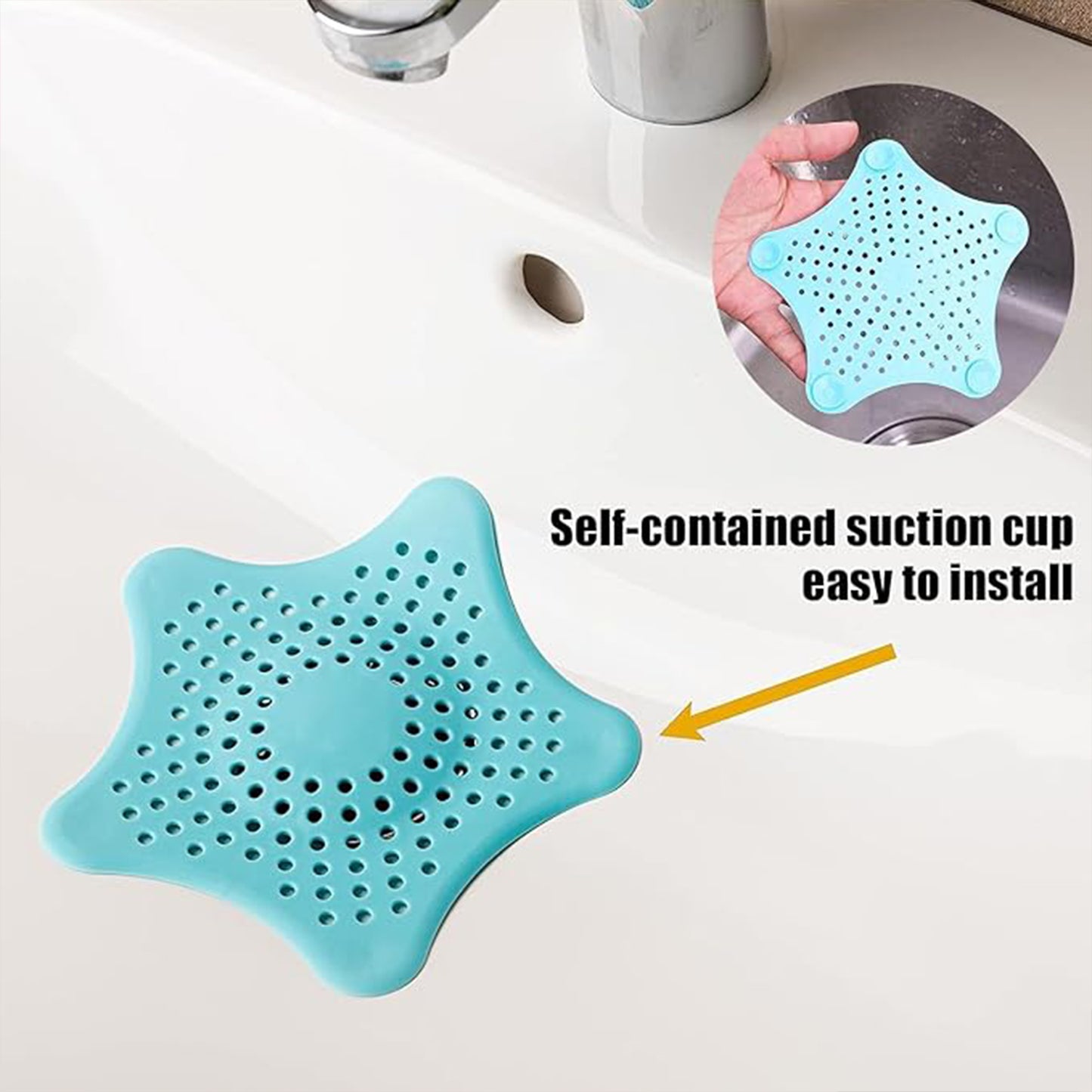 Starfish Shower Drain Protector