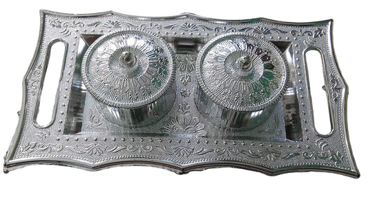 Multipurpose Decorative Mukhwas & Dry Fruit Serving Tray.