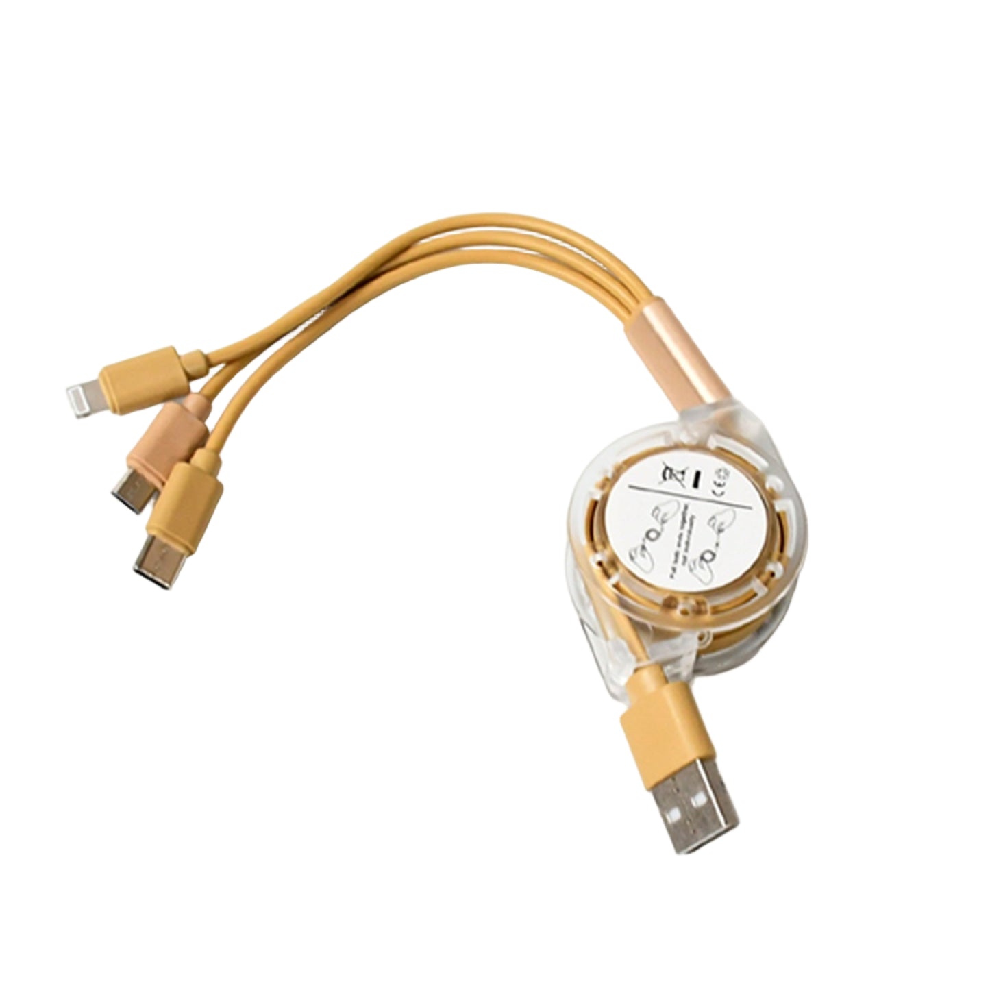 3 in 1 Retractable Multi Charging Cable