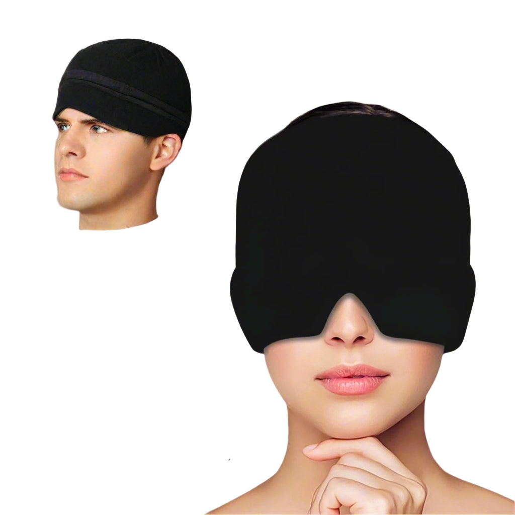 Headache Relief Hat Migraine Cap (1 Pc Black Color)