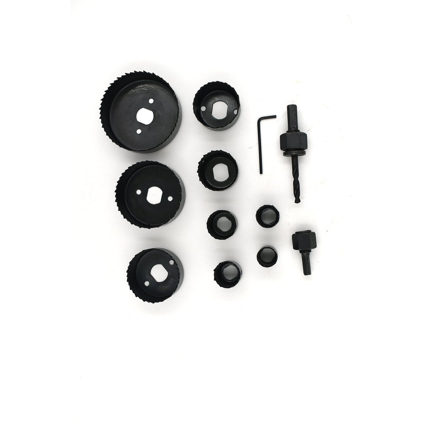 12 Pc Hole Saw Kit