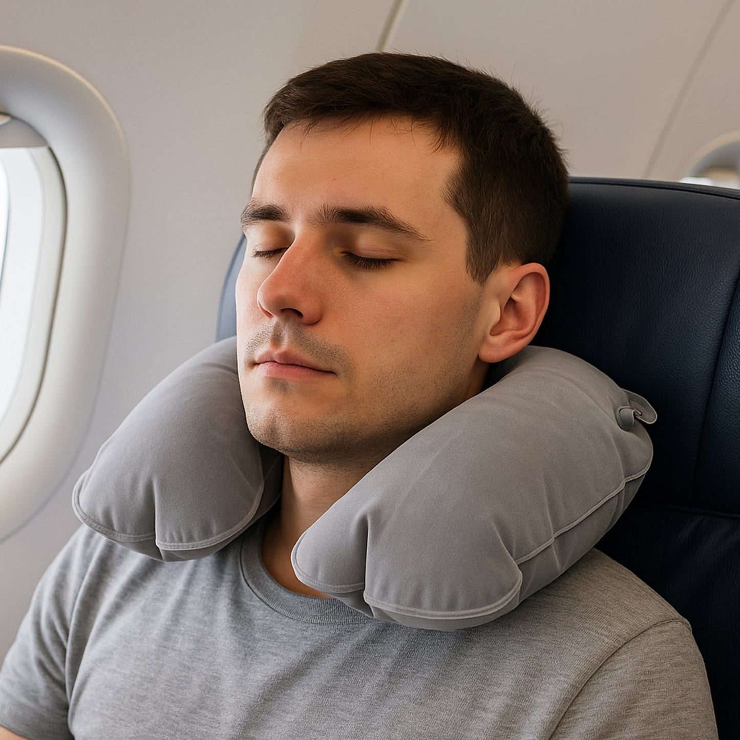 Air Cushion Travel Pillow Wukusy
