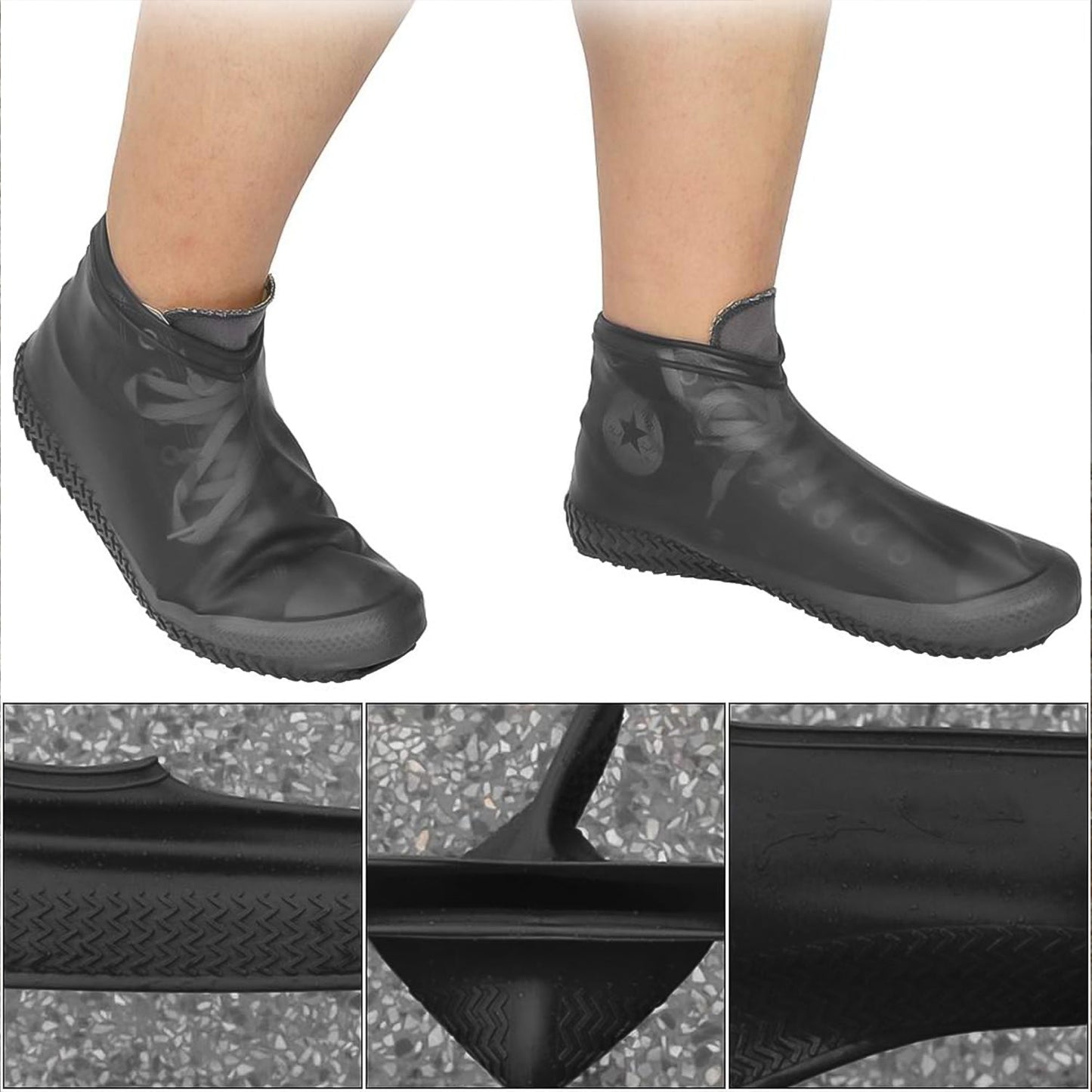 Silicone Reusable Shoes Covers Wukusy