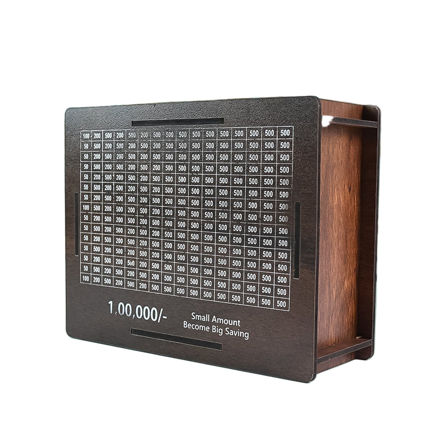 Wooden Money Piggy Bank Money Box (1 Pc 4 Sketch Pen) Wukusy