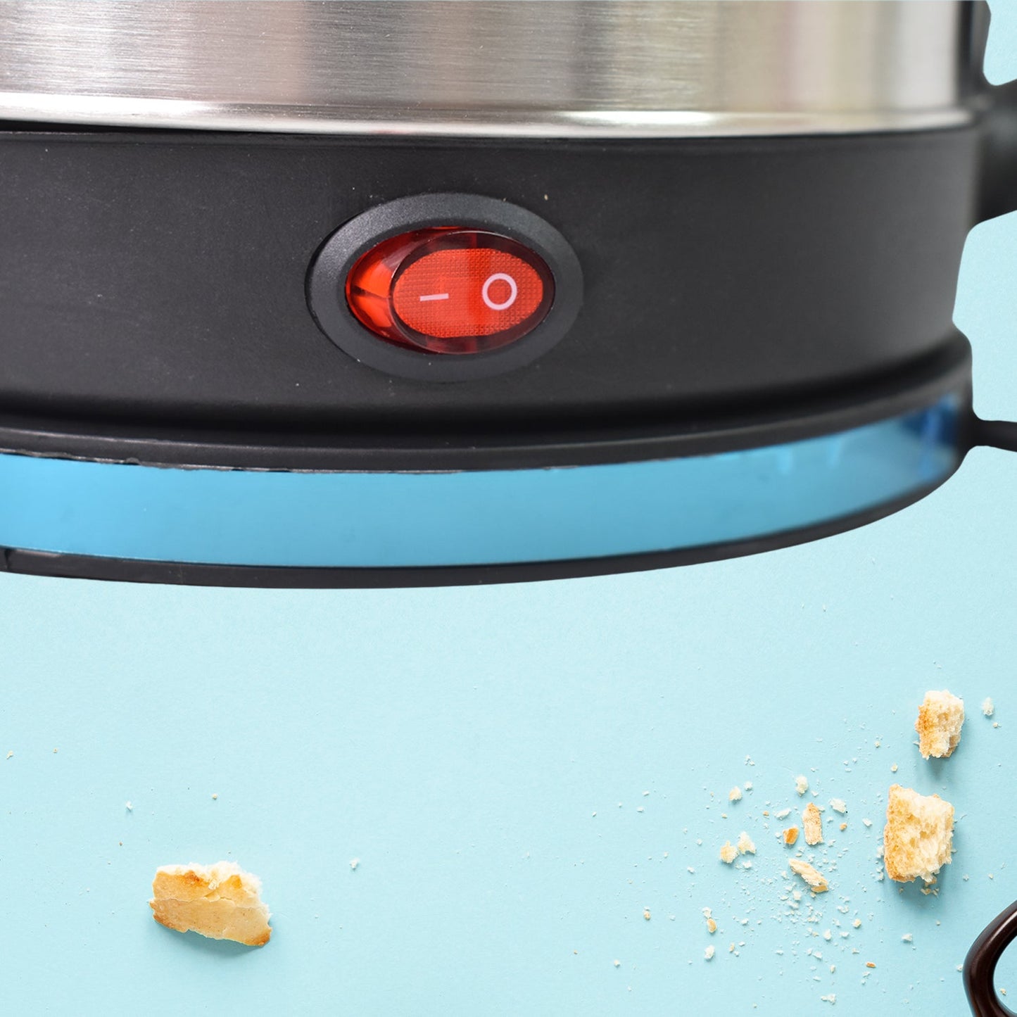 Soup Pot With Lid Stainless Steel Multi Cooker Kettle (800w 2.5 Ltr.) Wukusy