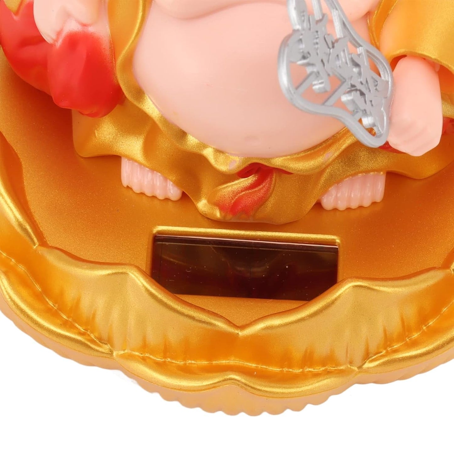 Solar Power Moving Buddha Car Ornament Wukusy