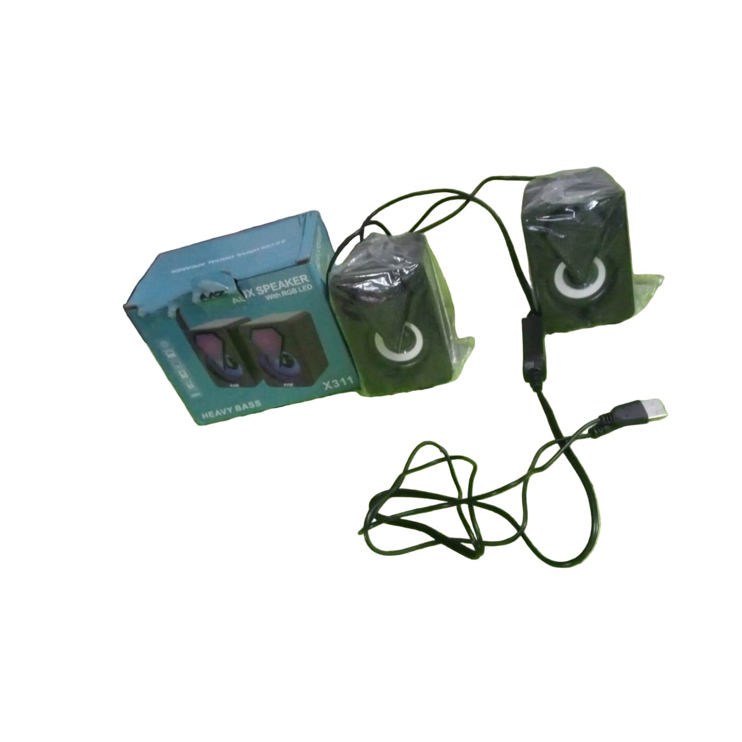 RGB Desktop Speakers Wukusy