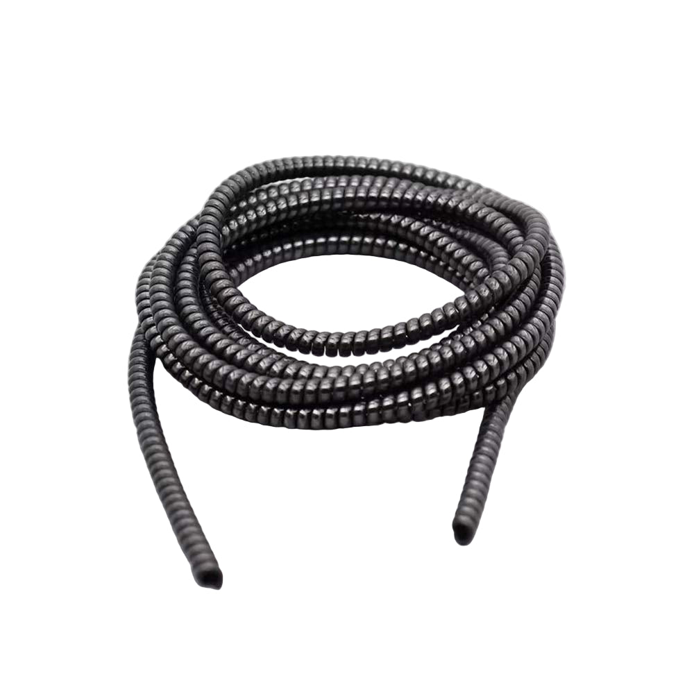 Spiral Wire Protector – Metallic Cable Sleeve for Mac Charger Wukusy