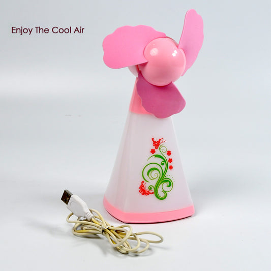 7712 Cute Bright Color Desktop Office Usb Mini Fan Battery Usb Fans Usb Mini Fans (Battery Not Include) Wukusy