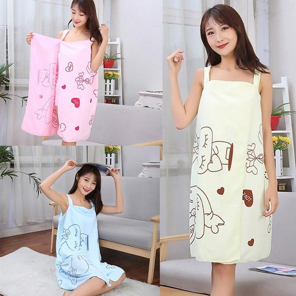 Soft Cotton Bathrobe for Women & Girls