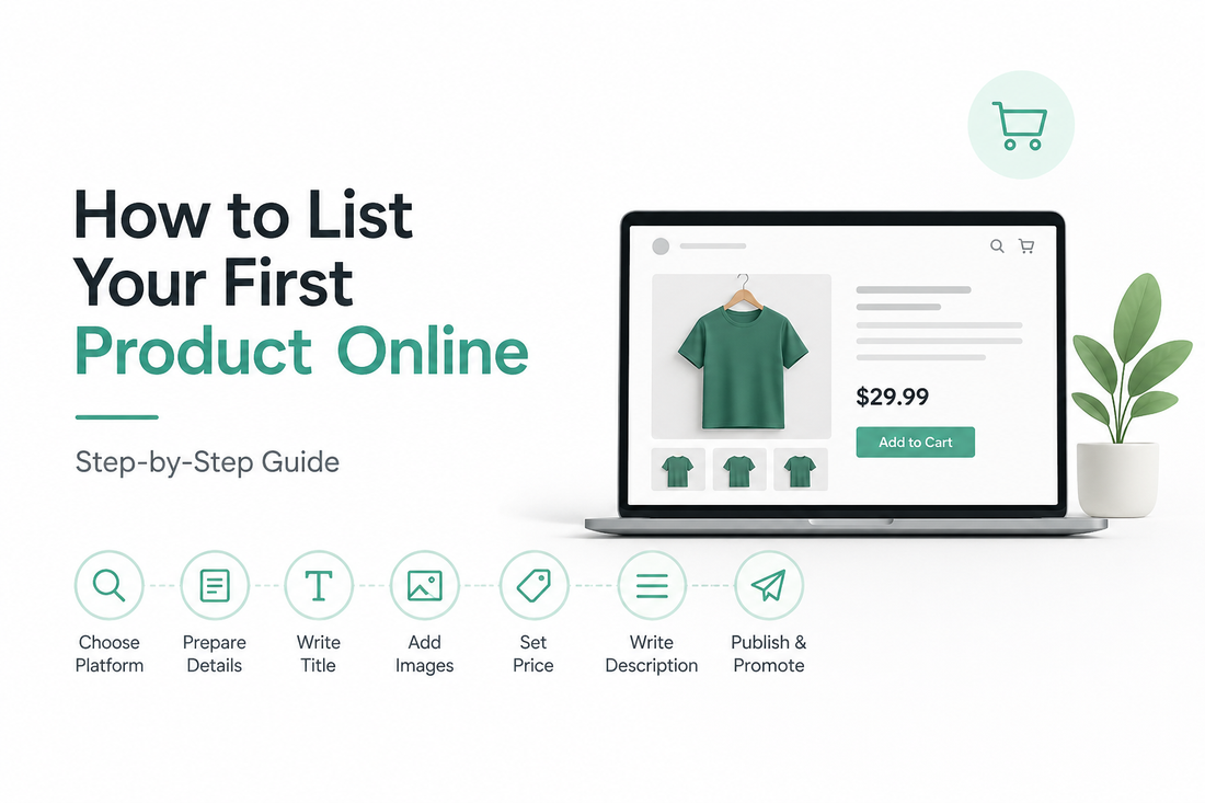 How to List Your First Product Online – Step-by-Step Guide