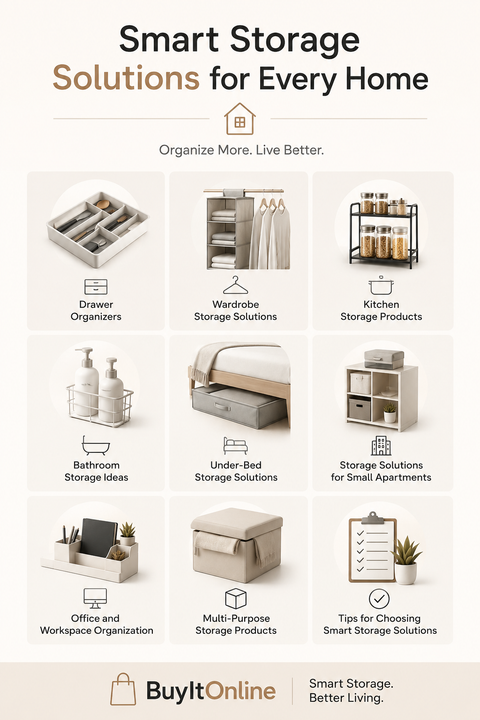 Best Smart Storage Solutions for Every Home