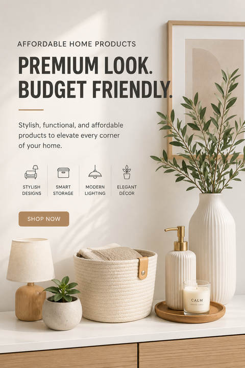 Affordable Home Products That Look Premium