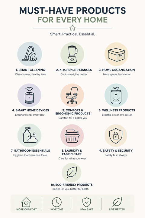 The Ultimate List of Must-Have Products for Every Home