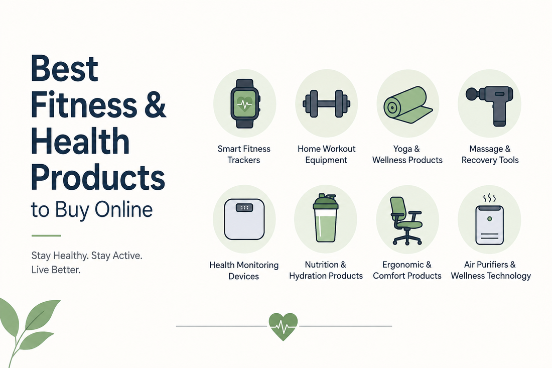 Best Fitness and Health Products to Buy Online