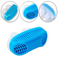 2-in-1 Anti-Snoring Nose Clip with Air Purifier for Better Sleep - BuyItOnline