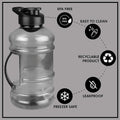 Daily Use Water Bottle - 1.5L with Mixer & Strainer Wukusy