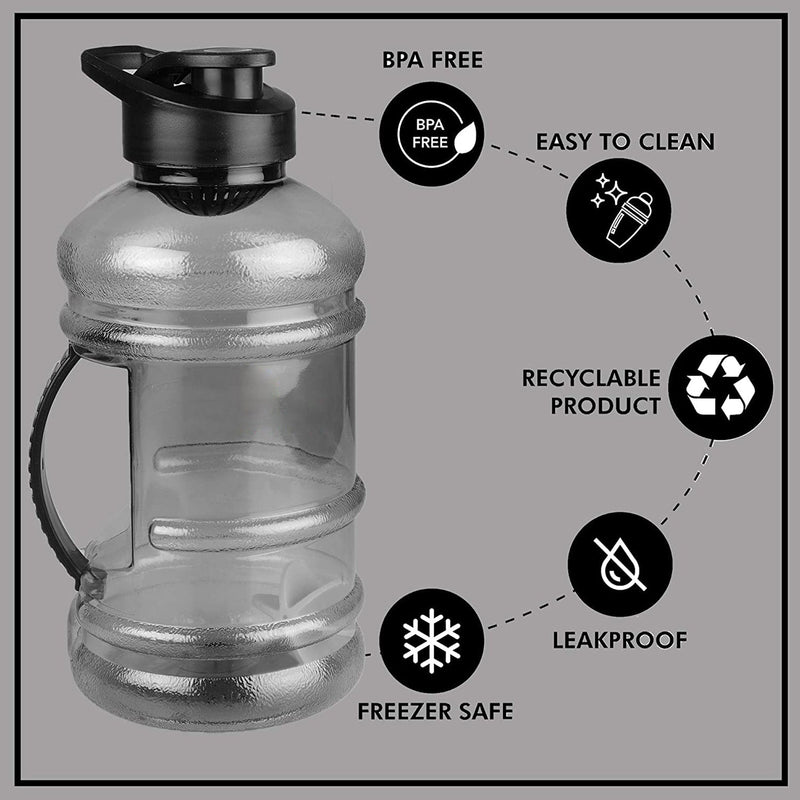 Daily Use Water Bottle - 1.5L with Mixer & Strainer Wukusy