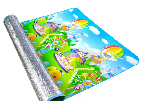 Foam Play Mat for Kids - Foldable & Waterproof Wukusy