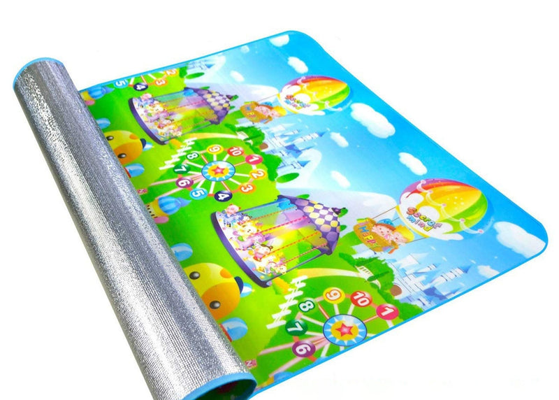 Foam Play Mat for Kids - Foldable & Waterproof Wukusy